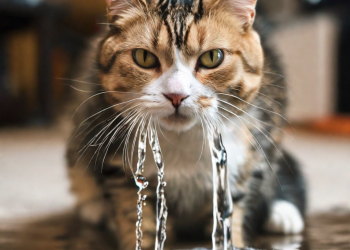 ¿Por qué mi gato vomita agua?