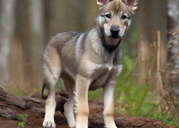 Guía para cuidar a un cachorro de perro lobo checoslovaco
